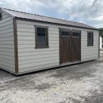 10’x24′ Felted Wool with Chestnut Brown