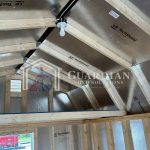 10’x12′ Champion Lofted SmartShed Rustic Red