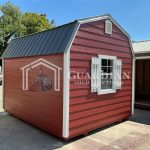 10’x12′ Champion Lofted SmartShed Rustic Red