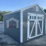 10’x12′ Champion Utility Barnwood Gray with White