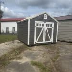 10’x12′ Champion Utility Barnwood Gray with White