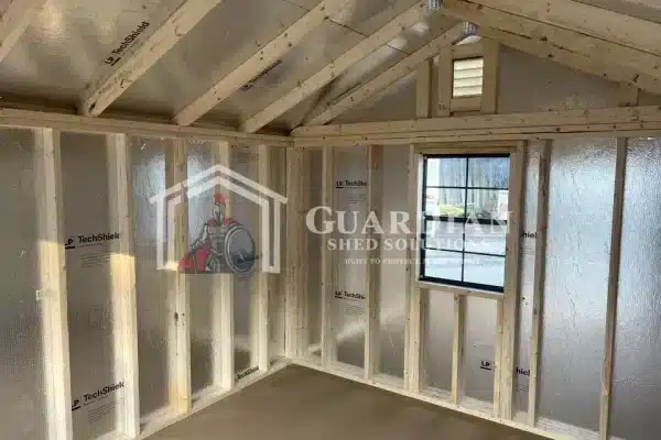 10’x12′ Champion Utility Barnwood Gray with White