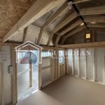 10’x16′ Lofted Defender with Butternut