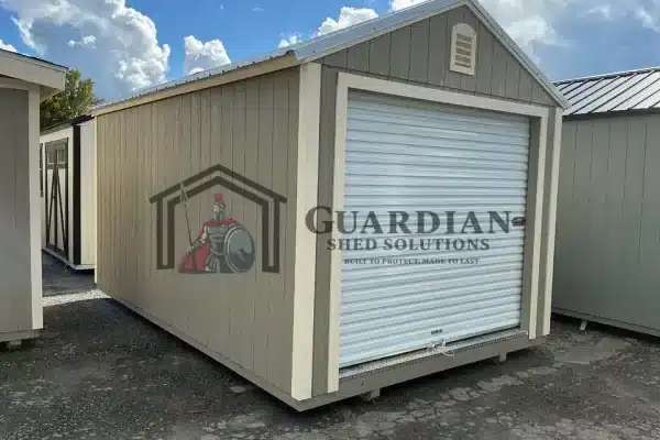 12’x16′ Felted Wool A-Frame Utility with Garage Door