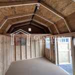 10’x16′ Guardian Lofted Charcoal Blue Electrical Package Base