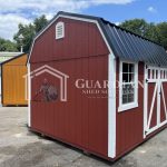 10’x12′ Rustic Red Lofted Barn