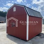 10’x12′ Rustic Red Lofted Barn