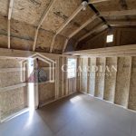 10’x12′ Rustic Red Lofted Barn