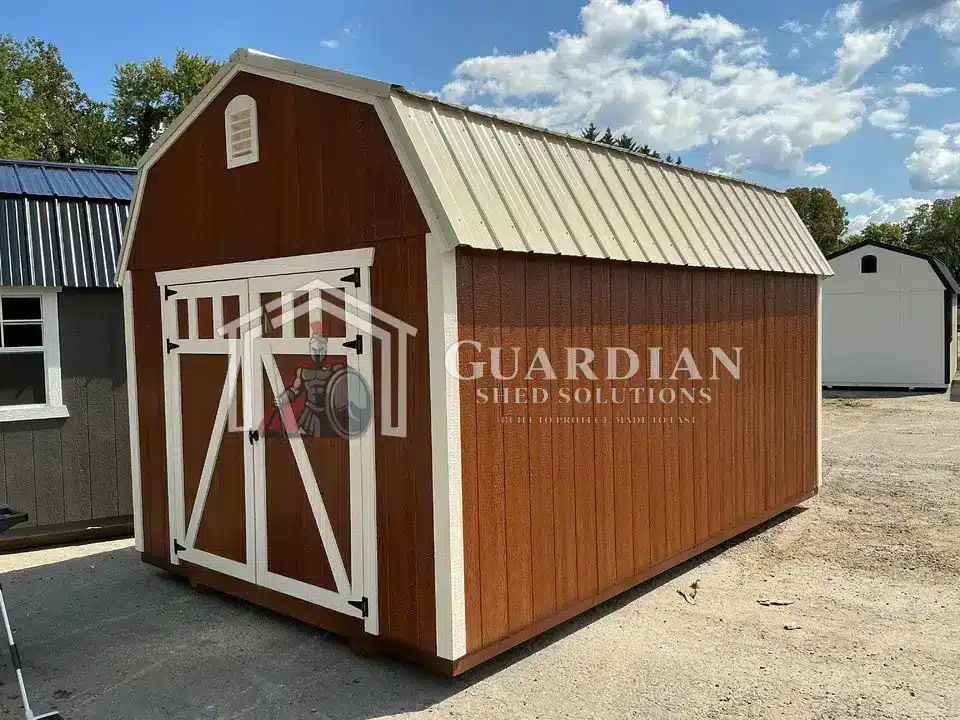 Guardian Series Lofted Barn — delivered to Stuart