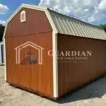 10′ x 16′ Guardian Lofted Shed in Butternut