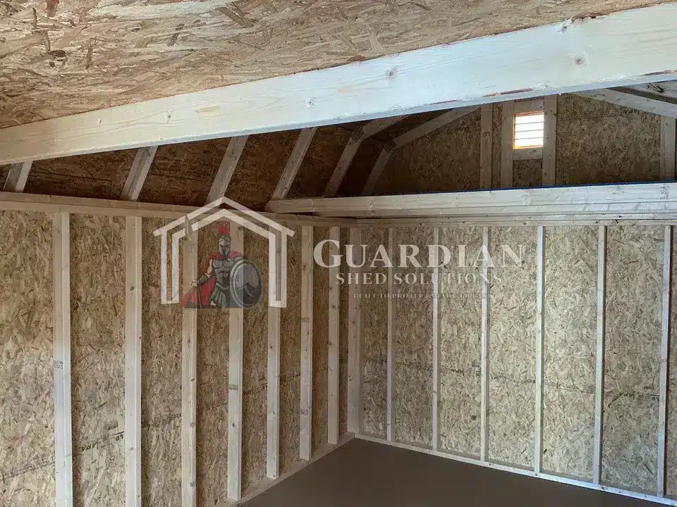Guardian Series Lofted Barn — delivered to Conover