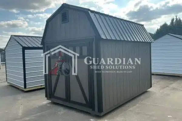 8′ x 12′ Guardian Lofted Barnwood Gray