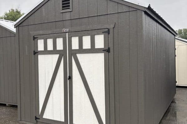 10’x16′ A-Frame Utility Urbane Bronze with White Accent