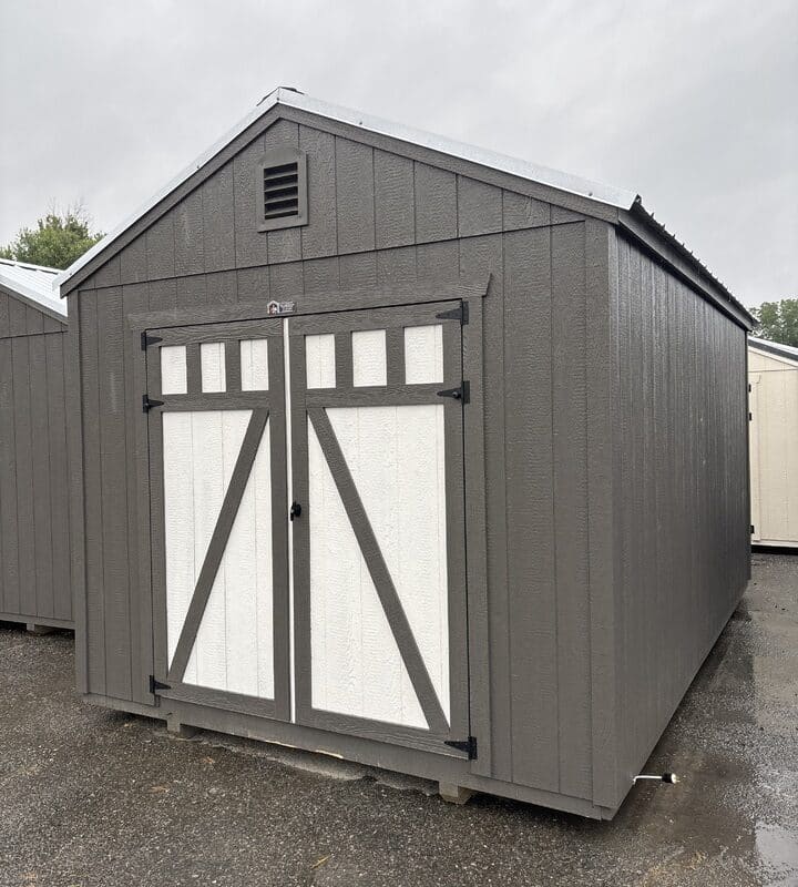 10’x16′ A-Frame Utility Urbane Bronze with White Accent