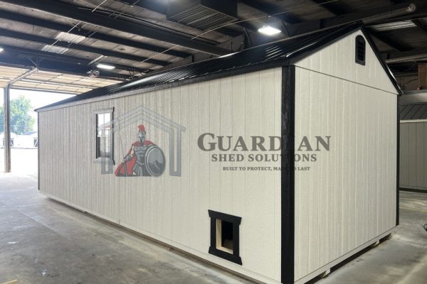 12’x28′ Guardian Utility with Custom Frame out