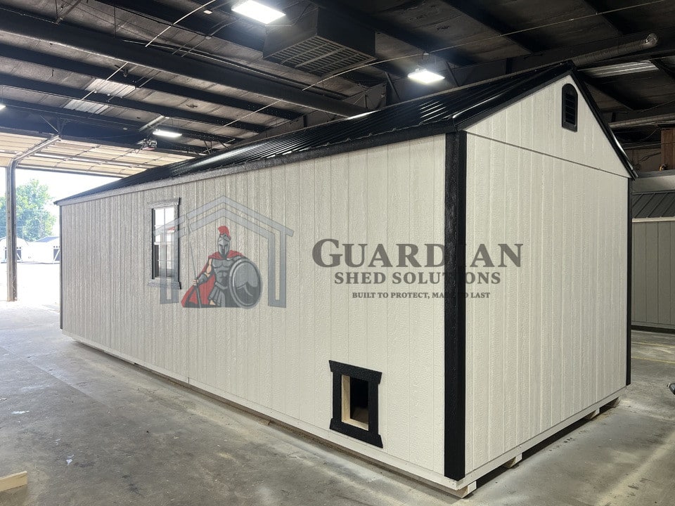 12’x28′ Guardian Utility with Custom Frame out