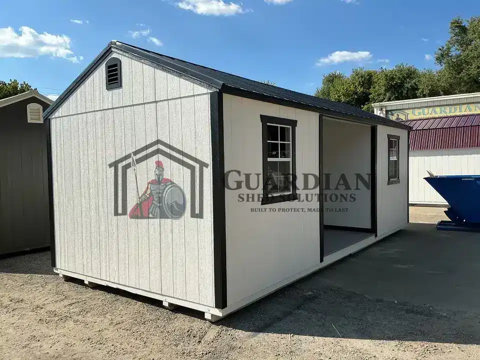12′ x 24′ Guardian Utility with Porch Package