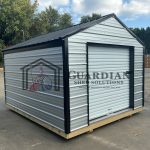 10′ x 12′ Value Shield Garage with Black Trim