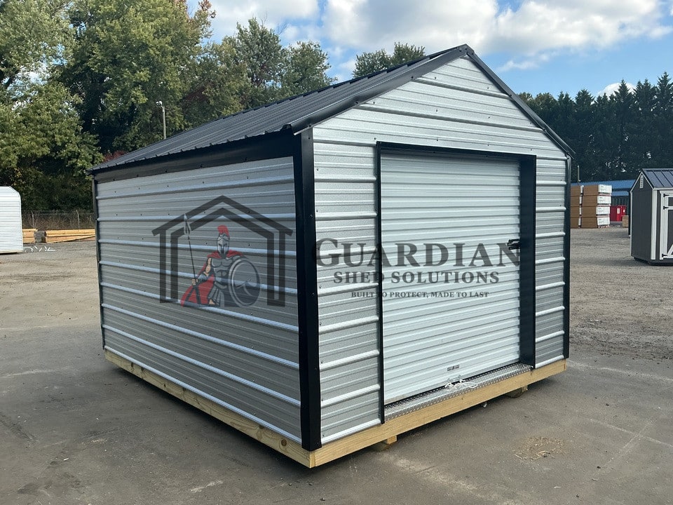 10′ x 12′ Value Shield Garage with Black Trim