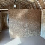 12’x28′ Guardian Lofted with Barnwood and White