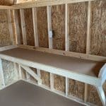 12’x28′ Guardian Lofted with Barnwood and White